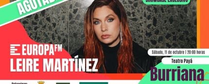 Agotadas las invitaciones para el showcase exclusivo de Leire Martínez en Burriana