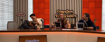 &Aacute;lex Gonz&aacute;lez y Aura Garrido con Eva Soriano y Nacho Garc&iacute;a en Cuerpos especiales