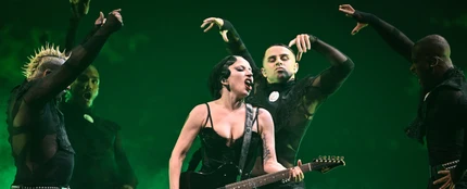 Lady Gaga durante su 'Mayhem Ball' el pasado 29 de septiembre en Londres Lady Gaga durante su 'Mayhem Ball' el pasado 29 de septiembre en Londres