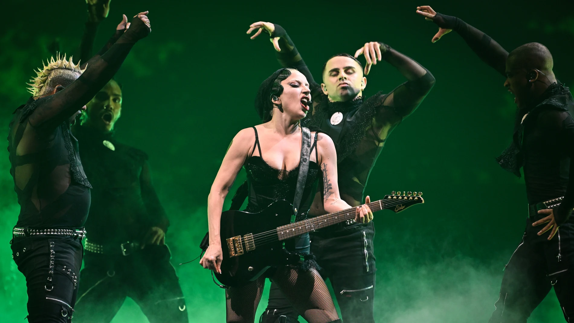 Lady Gaga durante su 'Mayhem Ball' el pasado 29 de septiembre en Londres Lady Gaga durante su 'Mayhem Ball' el pasado 29 de septiembre en Londres