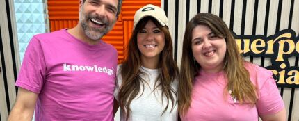 Vanes Martín con Nacho García y Lalachus