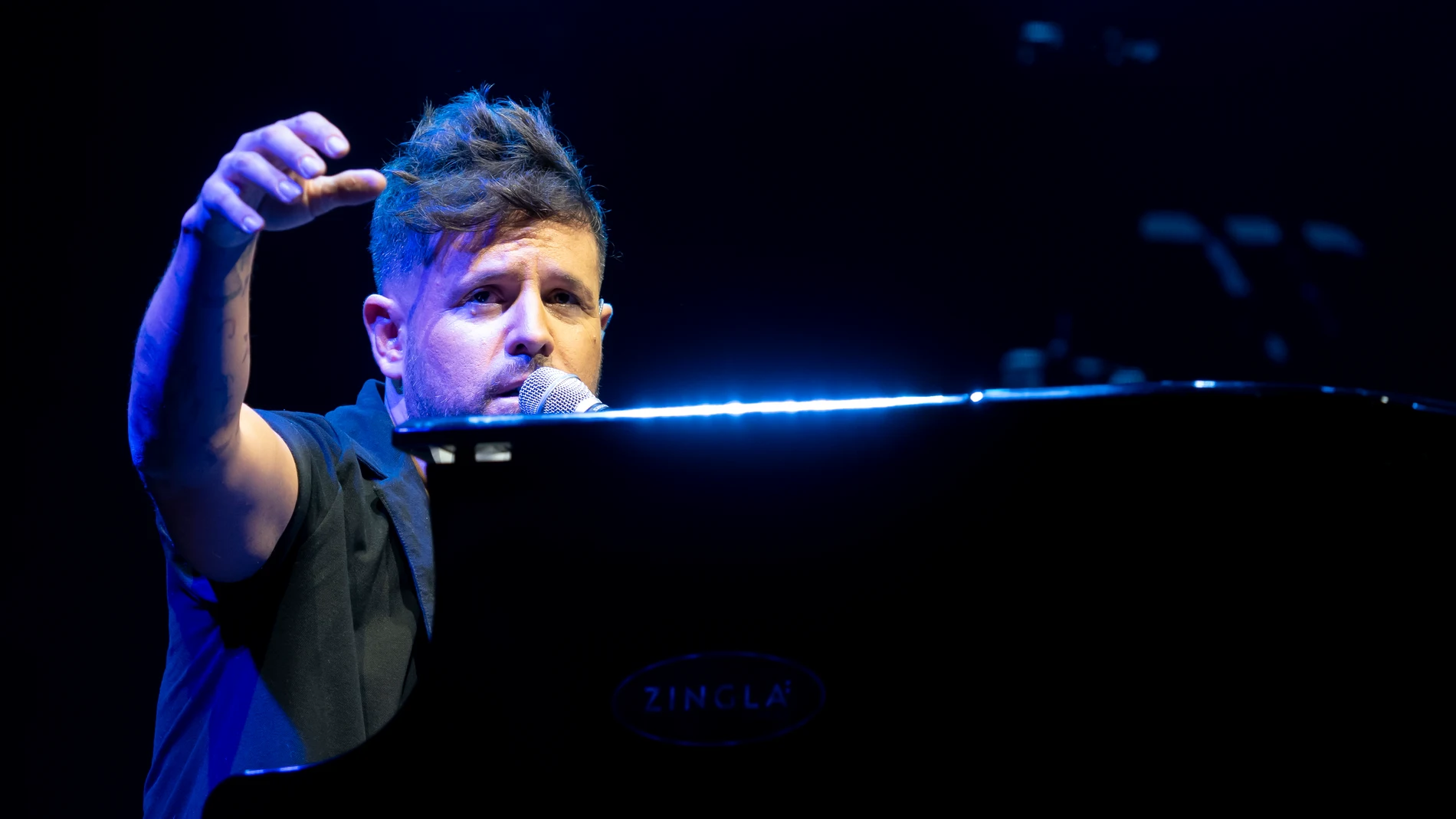 Pablo López en el concierto de Europa FM de las Fiestas del Pilar de Zaragoza Pablo López en el concierto de Europa FM de las Fiestas del Pilar de Zaragoza