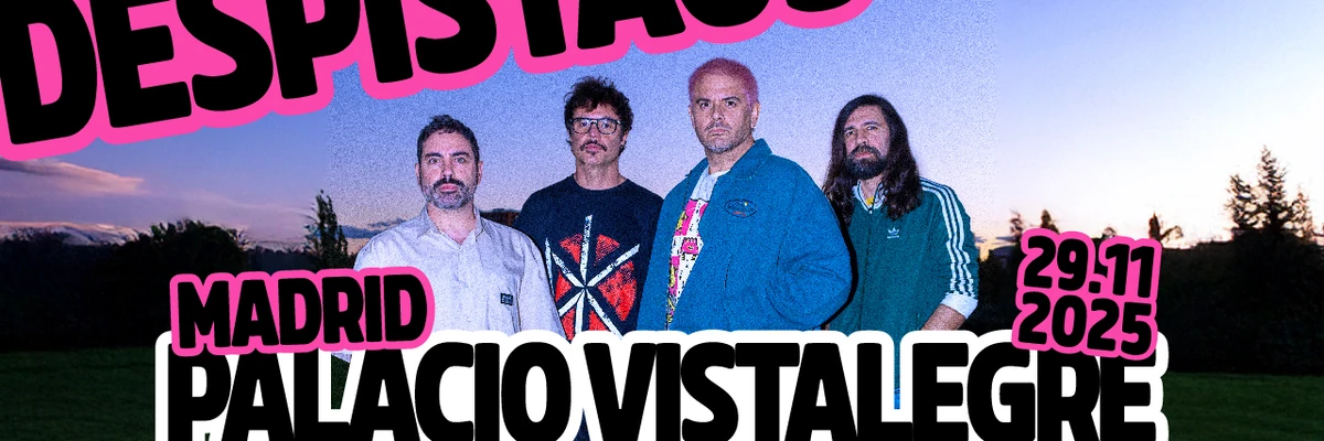 Todo sobre el concierto de Despistaos el 29 de noviembre en el Palacio de Vista Alegre de Madrid Todo sobre el concierto de Despistaos el 29 de noviembre en el Palacio de Vista Alegre de Madrid