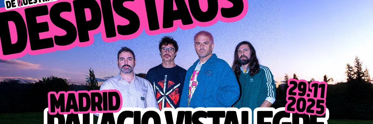 Todo sobre el concierto de Despistaos el 29 de noviembre en el Palacio de Vista Alegre de Madrid Todo sobre el concierto de Despistaos el 29 de noviembre en el Palacio de Vista Alegre de Madrid