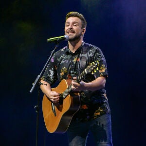 Diego Cantero, vocalista de Funambulista, en un concierto en 2020 Diego Cantero, vocalista de Funambulista, en un concierto en 2020