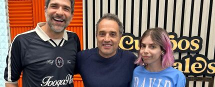 Daniel Guzmán con Nacho García y Alba Cordero Daniel Guzmán con Nacho García y Alba Cordero