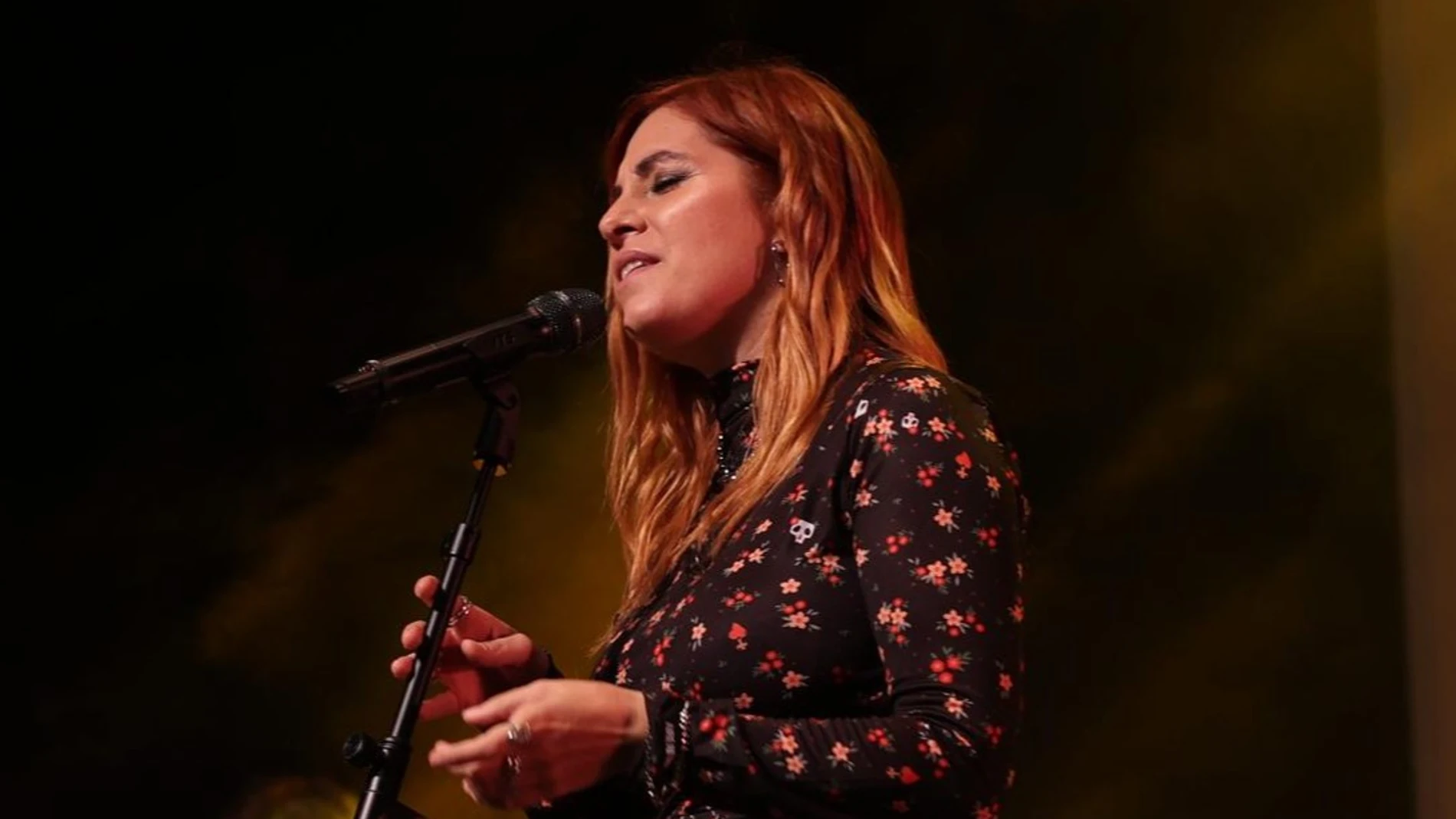 Leire Martínez en su showcase con Europa FM, en Burriana (Castellón) Leire Martínez en su showcase con Europa FM, en Burriana (Castellón)