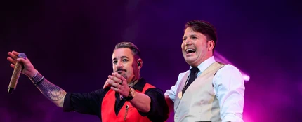 Andy y Lucas en su último concierto Andy y Lucas en su último concierto