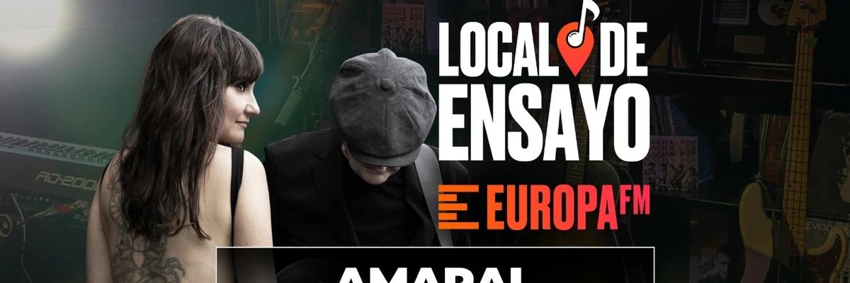 Consigue invitaciones para ver a Amaral en el Local de Ensayo Europa FM Consigue invitaciones para ver a Amaral en el Local de Ensayo Europa FM