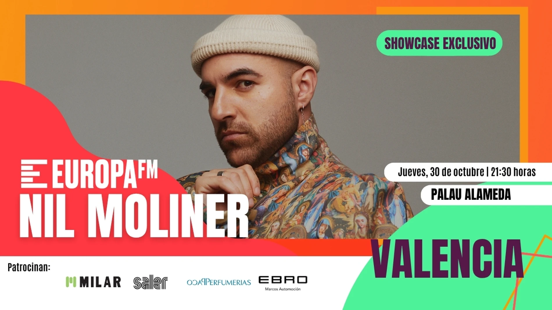 Apúntate al showcase exclusivo de Nil Moliner en Valencia con Europa FM Apúntate al showcase exclusivo de Nil Moliner en Valencia con Europa FM