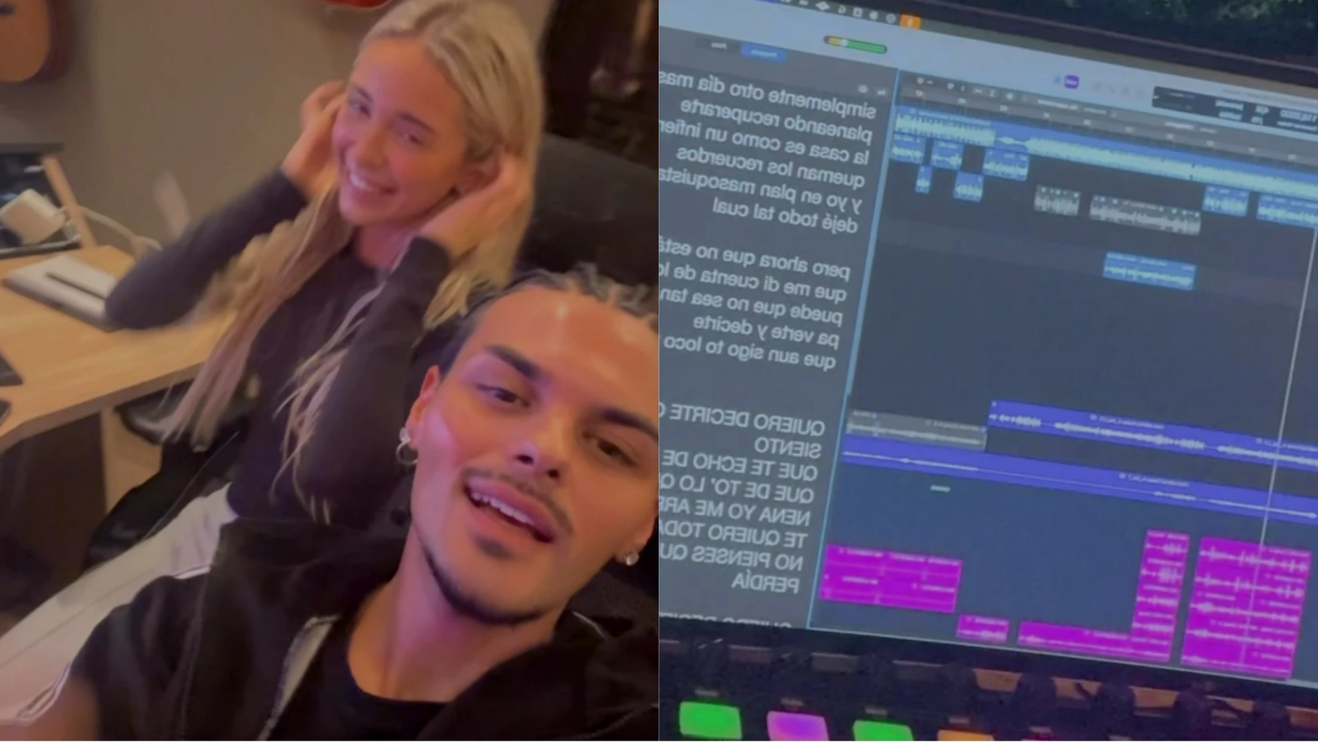 Ana Mena y Abraham Mateo preparan la versión italiana de 'Quiero decirte' Ana Mena y Abraham Mateo preparan la versión italiana de 'Quiero decirte'