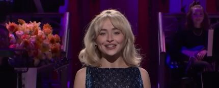 Sabrina Carpenter durante su monólogo en 'SNL' Sabrina Carpenter durante su monólogo en 'SNL'
