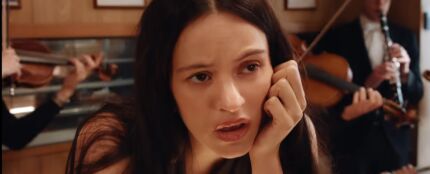 Rosalía, en el videoclip de 'Berghain'. Rosalía, en el videoclip de 'Berghain'.