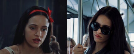 Los looks de Rosalía en 'Berghain': del vestido Blancanieves a los tacones con rosario Los looks de Rosalía en 'Berghain': del vestido Blancanieves a los tacones con rosario