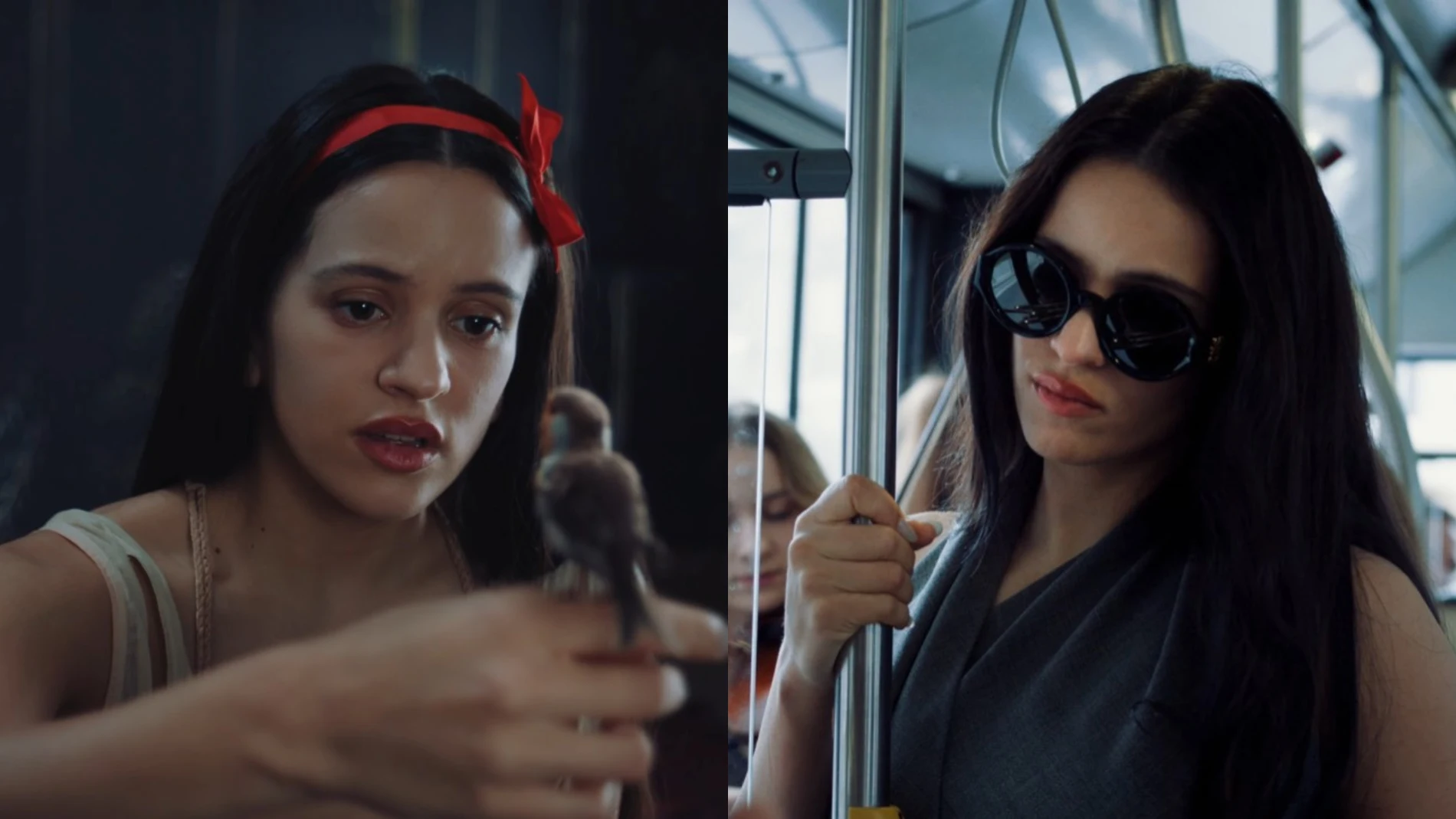 Los looks de Rosalía en 'Berghain': del vestido Blancanieves a los tacones con rosario Los looks de Rosalía en 'Berghain': del vestido Blancanieves a los tacones con rosario