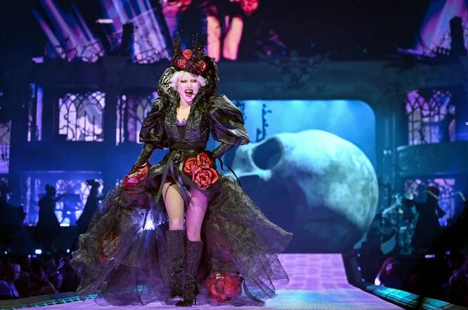 Lady gaga en el concierto de Londres con 'The Mayhem Ball tour' Lady gaga en el concierto de Londres con 'The Mayhem Ball tour'