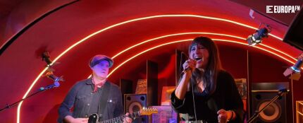 Amaral en Local de Ensayo Europa FM