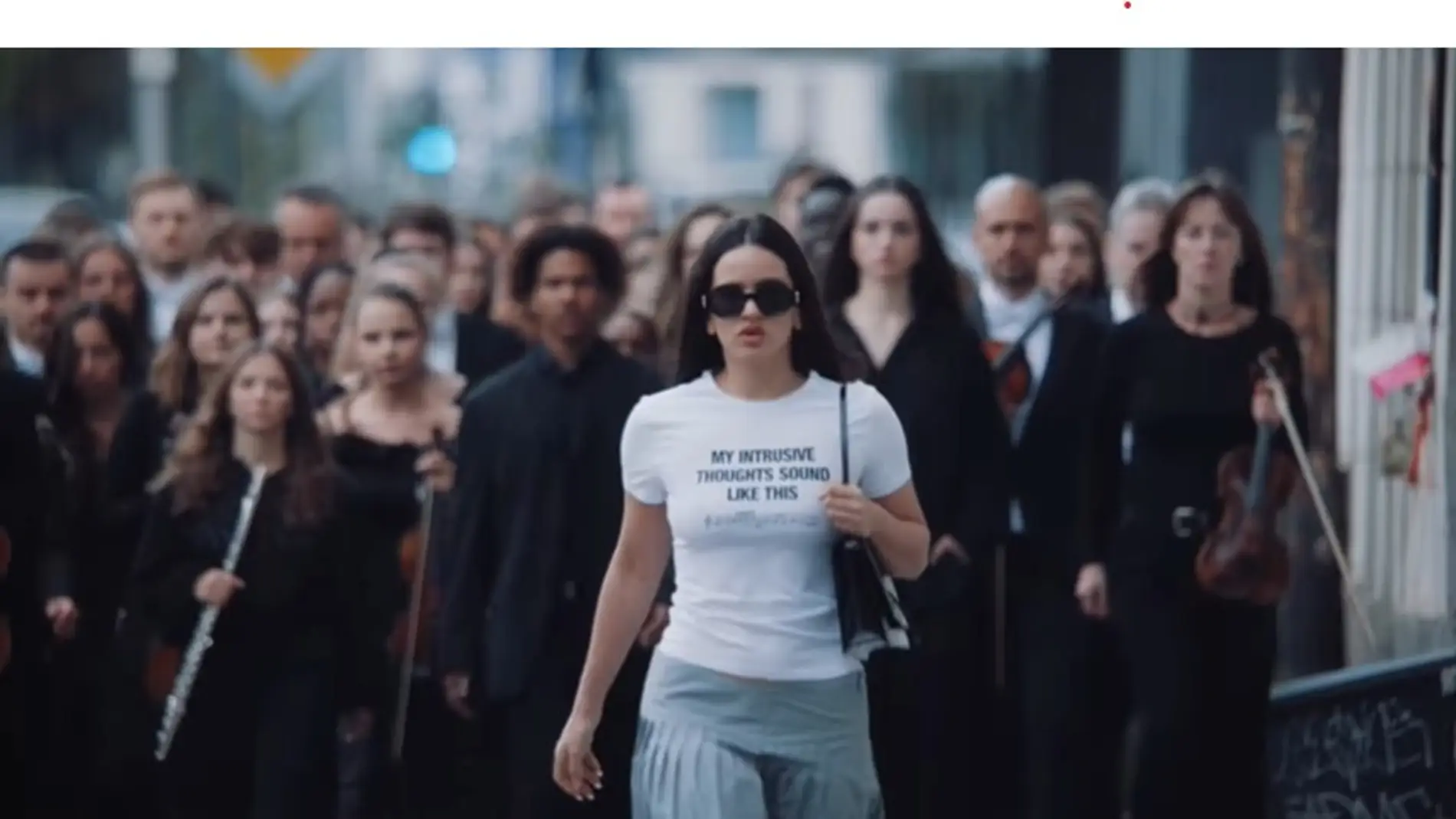 Rosalía en el adelanto de 'Berghain' para redes sociales Rosalía en el adelanto de 'Berghain' para redes sociales