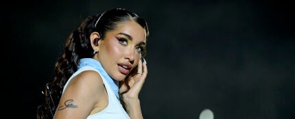 María Becerra en concierto