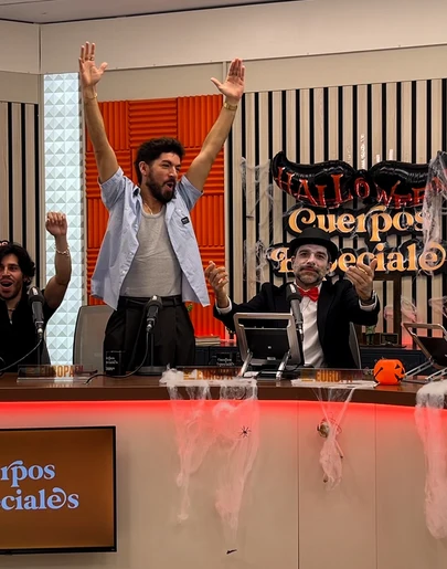 Siloé con Nacho García y Lalachus en Cuerpos especiales Siloé con Nacho García y Lalachus en Cuerpos especiales