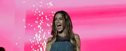 Tini, en un concierto en Madrid en 2023. Tini, en un concierto en Madrid en 2023.