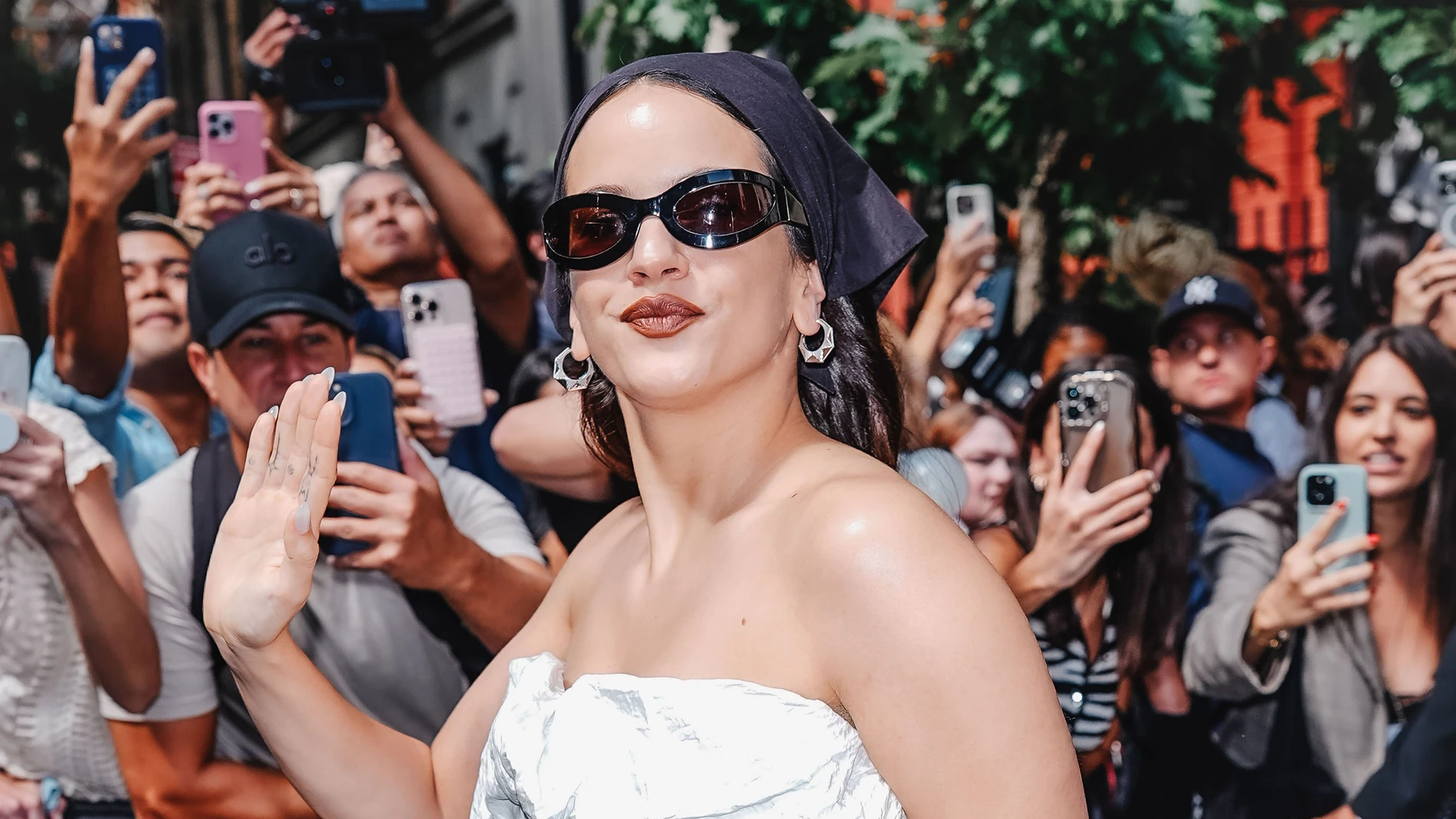Rosalía en el evento de Calvin Klein de 2025 Rosalía en el evento de Calvin Klein de 2025