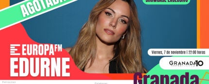 Agotadas las invitaciones para el showcase de Edurne en Granada con Europa FM Agotadas las invitaciones para el showcase de Edurne en Granada con Europa FM