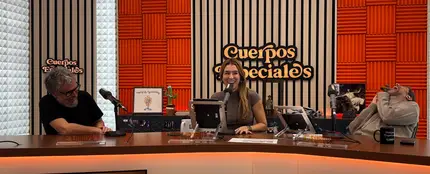 Iván Ferreiro con Eva Soriano y Nacho García Iván Ferreiro con Eva Soriano y Nacho García