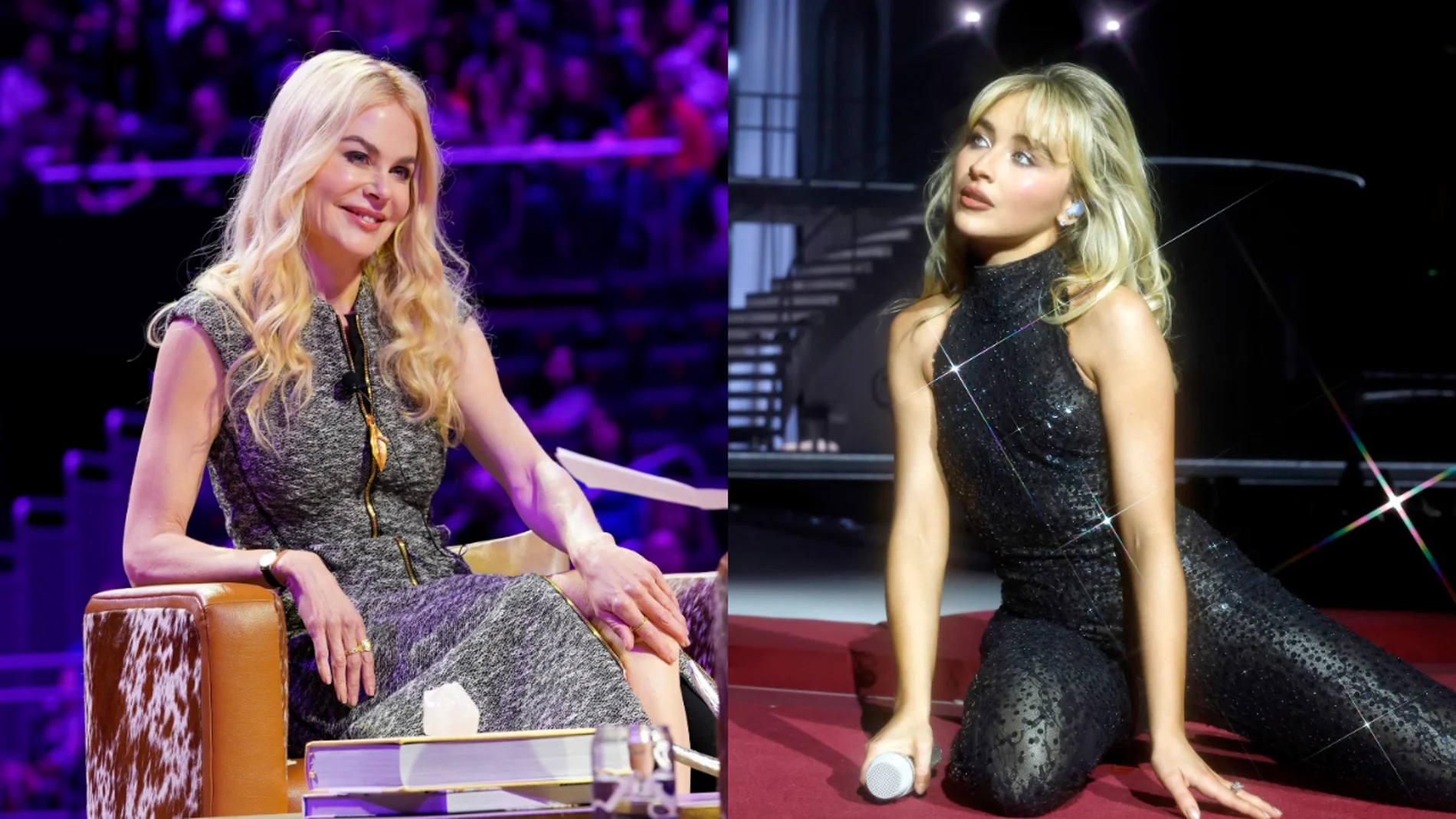 Sabrina Carpenter arresta y tontea con Nicole Kidman en su concierto Sabrina Carpenter arresta y tontea con Nicole Kidman en su concierto