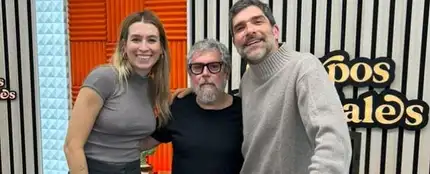 Iván Ferreiro con Eva Soriano y Nacho García Iván Ferreiro con Eva Soriano y Nacho García