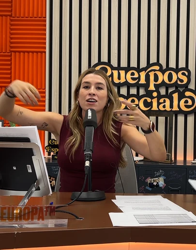 Eva Soriano en la sección 'Eva le grita a una nube' de Cuerpos especiales Eva Soriano en la sección 'Eva le grita a una nube' de Cuerpos especiales