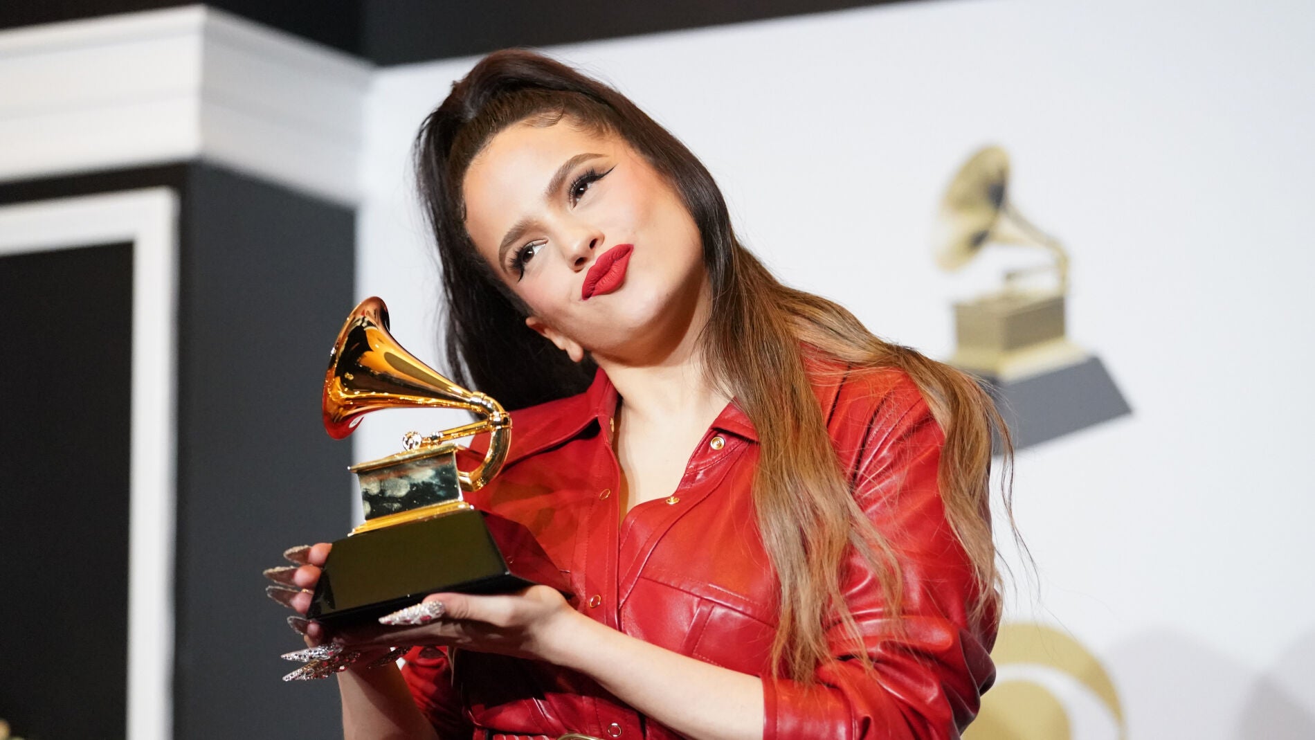Rosalía tras ganar el Grammy a Mejor Álbum Rock, Urbano o Alternativo por 'El Mal Querer' en 2020