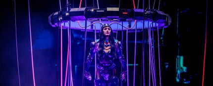 Katy Perry, en el concierto del 2 de noviembre de 2025 en Bolonia.