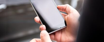 Imagen de recurso de un teléfono móvil