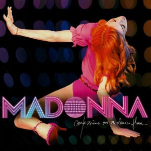Madonna, en la portada del disco 'Confessions on a Dance Floor' (2005).
