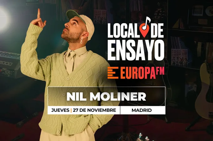 Nil Moliner cumple su promesa y se viene al Local de Ensayo Europa FM Nil Moliner cumple su promesa y se viene al Local de Ensayo Europa FM
