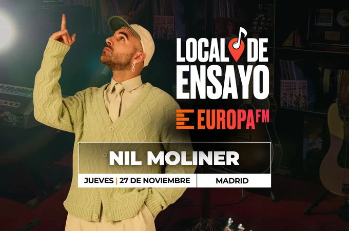 Nil Moliner cumple su promesa y se viene al Local de Ensayo Europa FM Nil Moliner cumple su promesa y se viene al Local de Ensayo Europa FM