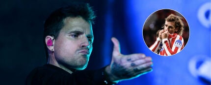 Montaje de Dani Martín y Antoine Griezmann