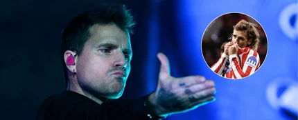 Montaje de Dani Martín y Antoine Griezmann Montaje de Dani Martín y Antoine Griezmann