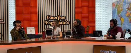 Louis Tomlinson, con Eva Soriano y Nacho García en Cuerpos especiales Louis Tomlinson, con Eva Soriano y Nacho García en Cuerpos especiales