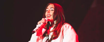 Nicki Nicole durante su concierto en Madrid en 2024 Nicki Nicole durante su concierto en Madrid en 2024