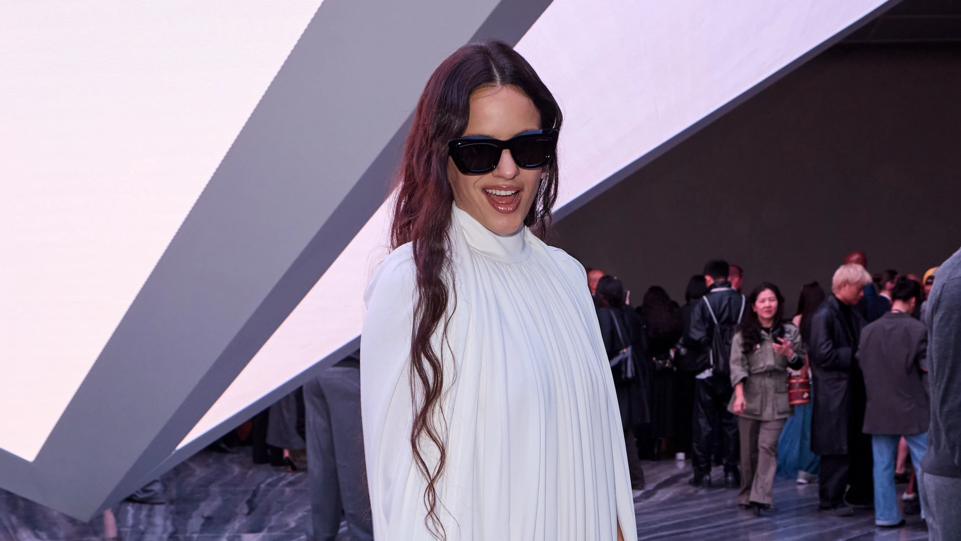 Rosalía durante la Paris Fashion Week Rosalía durante la Paris Fashion Week