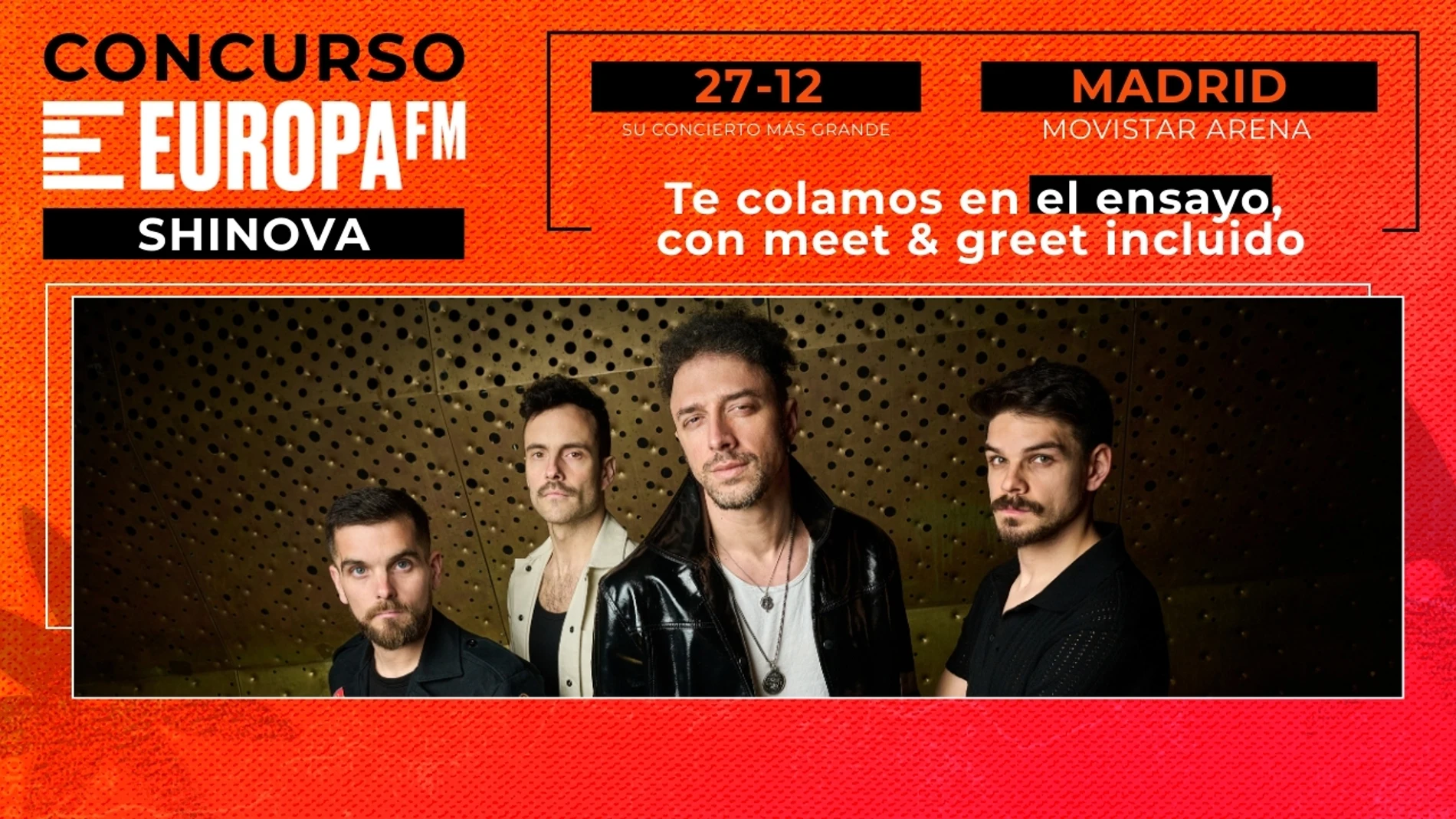 Europa FM te cuela en el ensayo de Shinova, con meet & greet incluido Europa FM te cuela en el ensayo de Shinova, con meet & greet incluido