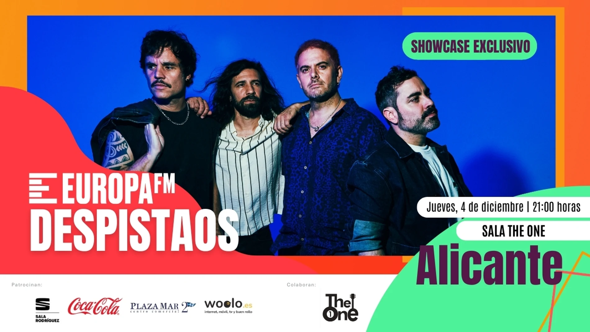 Despistaos te invita a un showcase exclusivo en Alicante Despistaos te invita a un showcase exclusivo en Alicante