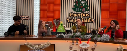 Óscar Casas y Ana Jara en Cuerpos especiales Óscar Casas y Ana Jara en Cuerpos especiales