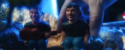 Los caganers de Estopa en el videoclip de VILLA & ZIKO 