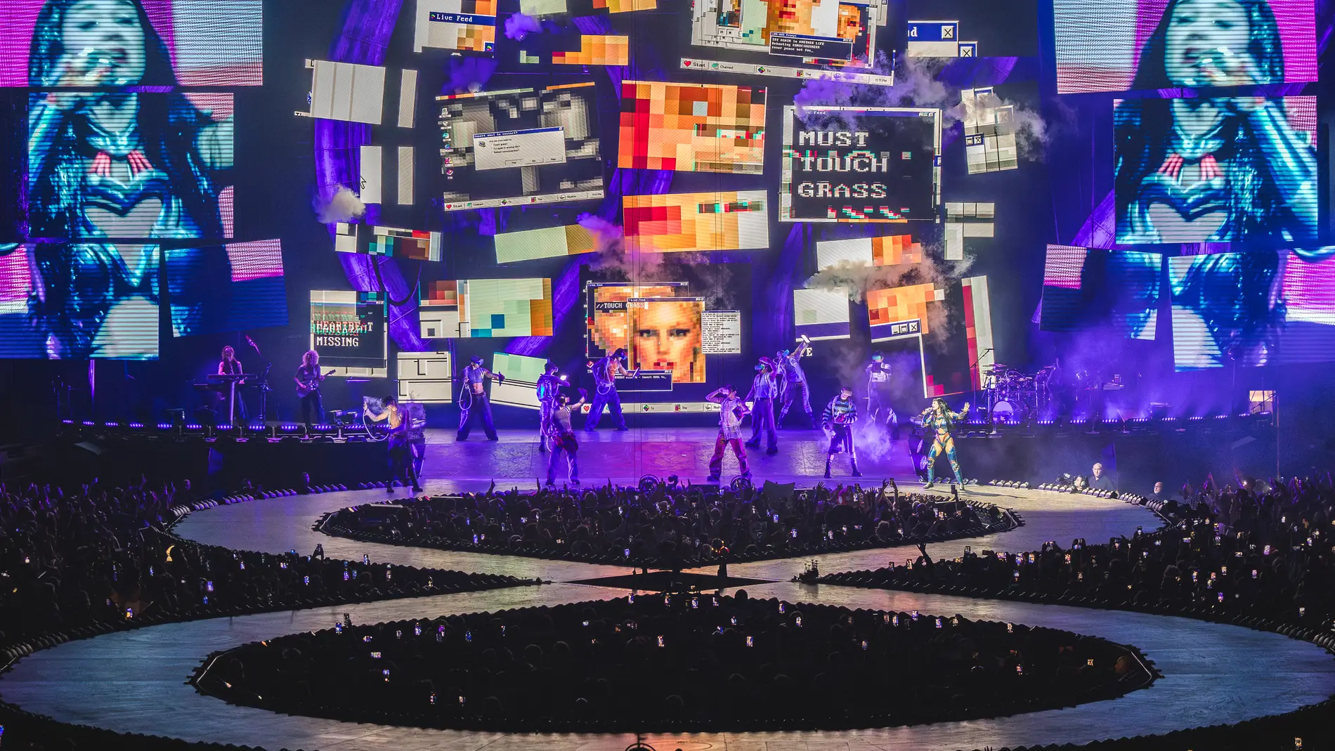 El escenario de Katy Perry de 'The Lifetimes tour' El escenario de Katy Perry de 'The Lifetimes tour'