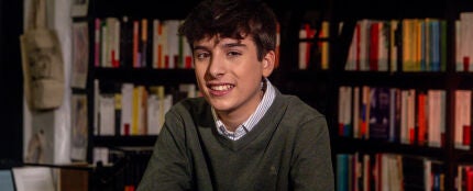 Gonzalo Pinillos durante la promoci&oacute;n de su participaci&oacute;n en Eurovisi&oacute;n Junior