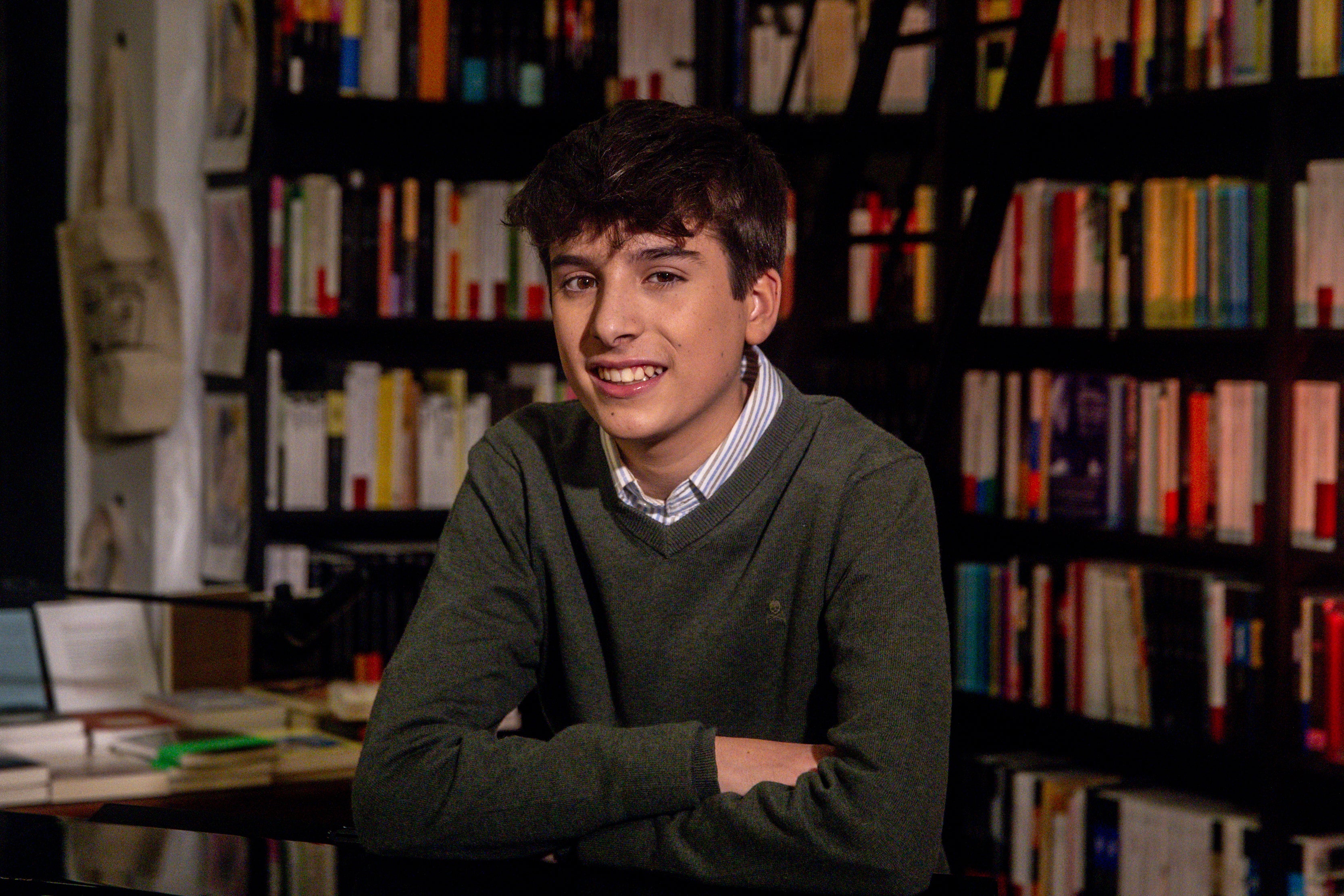 Gonzalo Pinillos durante la promoción de su participación en Eurovisión Junior Gonzalo Pinillos durante la promoción de su participación en Eurovisión Junior