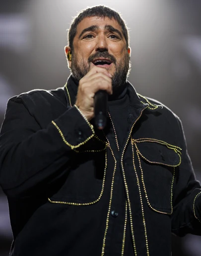 Antonio Orozco en el Movistar Arena de Madrid, el 10 de diciembre de 2025 Antonio Orozco en el Movistar Arena de Madrid, el 10 de diciembre de 2025